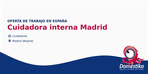 trabajo interna en madrid|Trabajos interna en Madrid Crear alertas